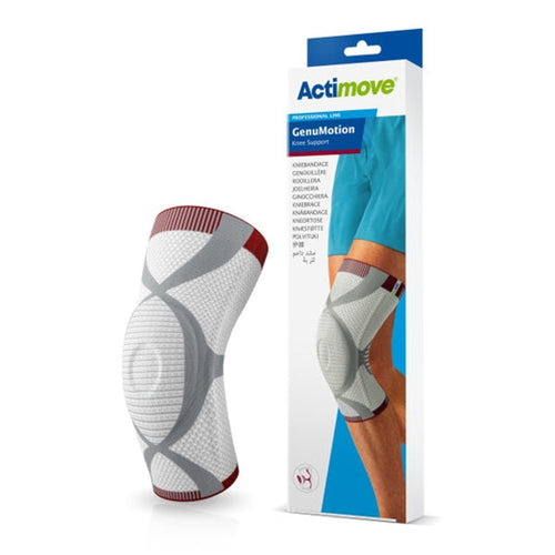 Actimove GenuMotion White Knee Support Size Lg