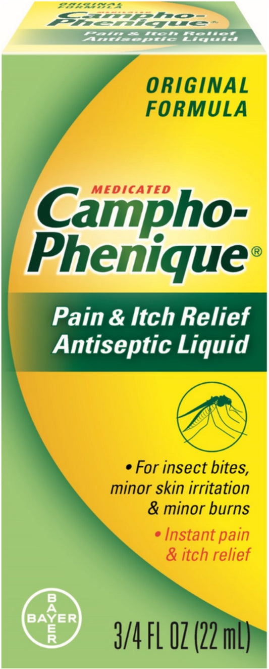 Campho-Phenique Antiseptic Liquid 0.75 oz Pain Relief Treatment