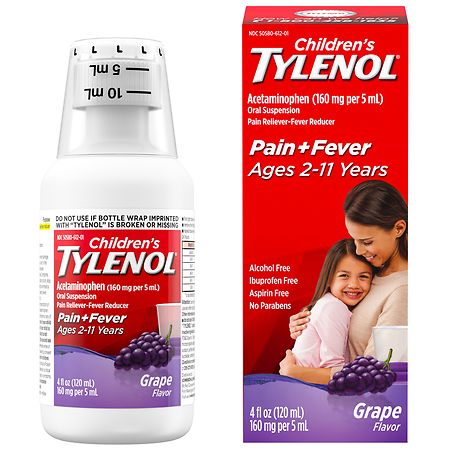 Children's Tylenol Grape Flavor