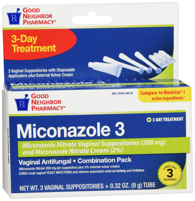 Good Neighbor Miconazole 3 Treatment
