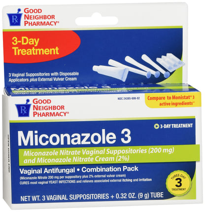 Good Neighbor Miconazole 3 Treatment