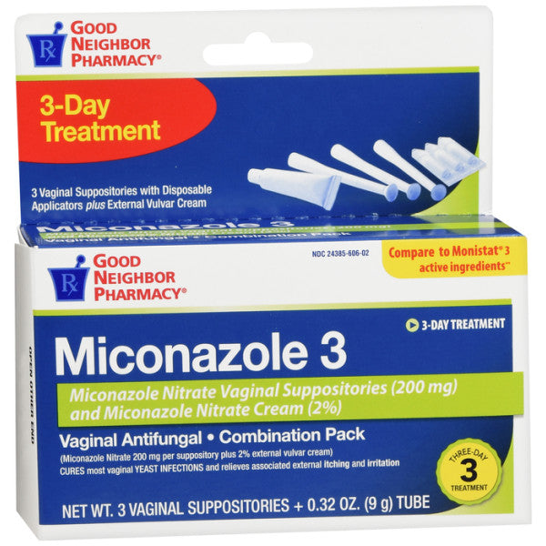 Good Neighbor Miconazole 3 Treatment