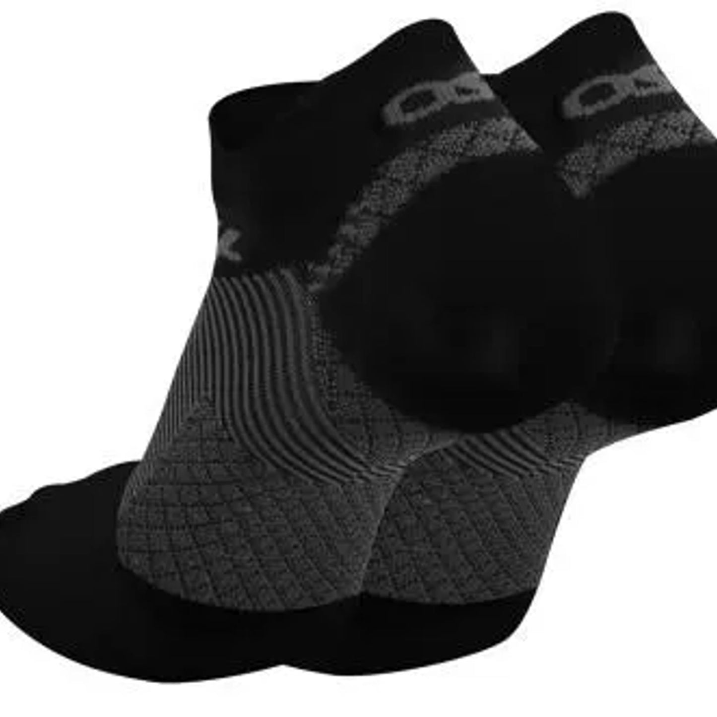 OS1st FS4 Plantar Fasciitis Socks, Black, Size Small