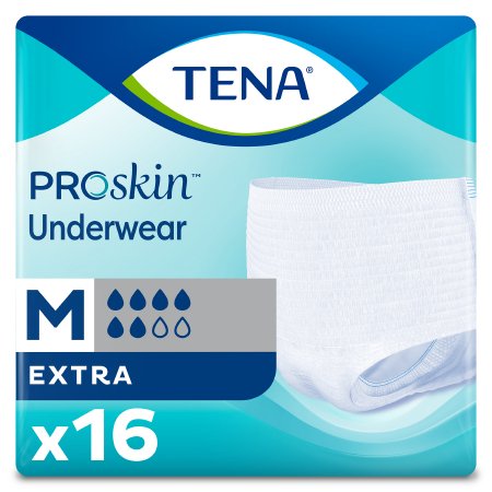 TENA ProSkin Extra Protective Underwear, Medium, 16PK