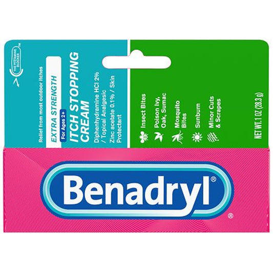 Benadryl Extra Strength Anti-Itch Cream, 1 oz