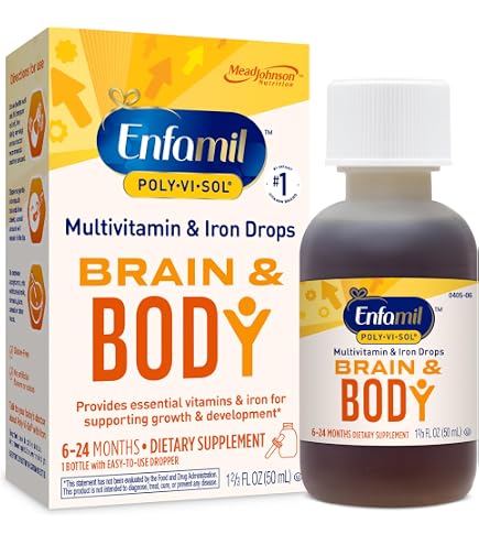 Enfamil Poly-Vi-Sol Multi-Vitamins & Iron Drops, 50 ML