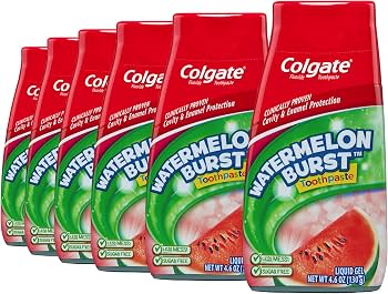 Colgate Watermelon Burst Fluoride Toothpaste 4.6 Oz