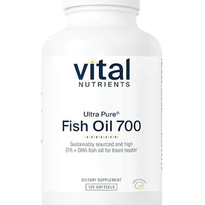 Vital Nutrients Ultra Pure Fish Oil 700 - 120 Softgels