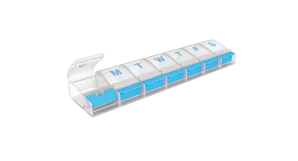 Ezy Dose Weekly 7-Day Pill Organizer, XL Compartments