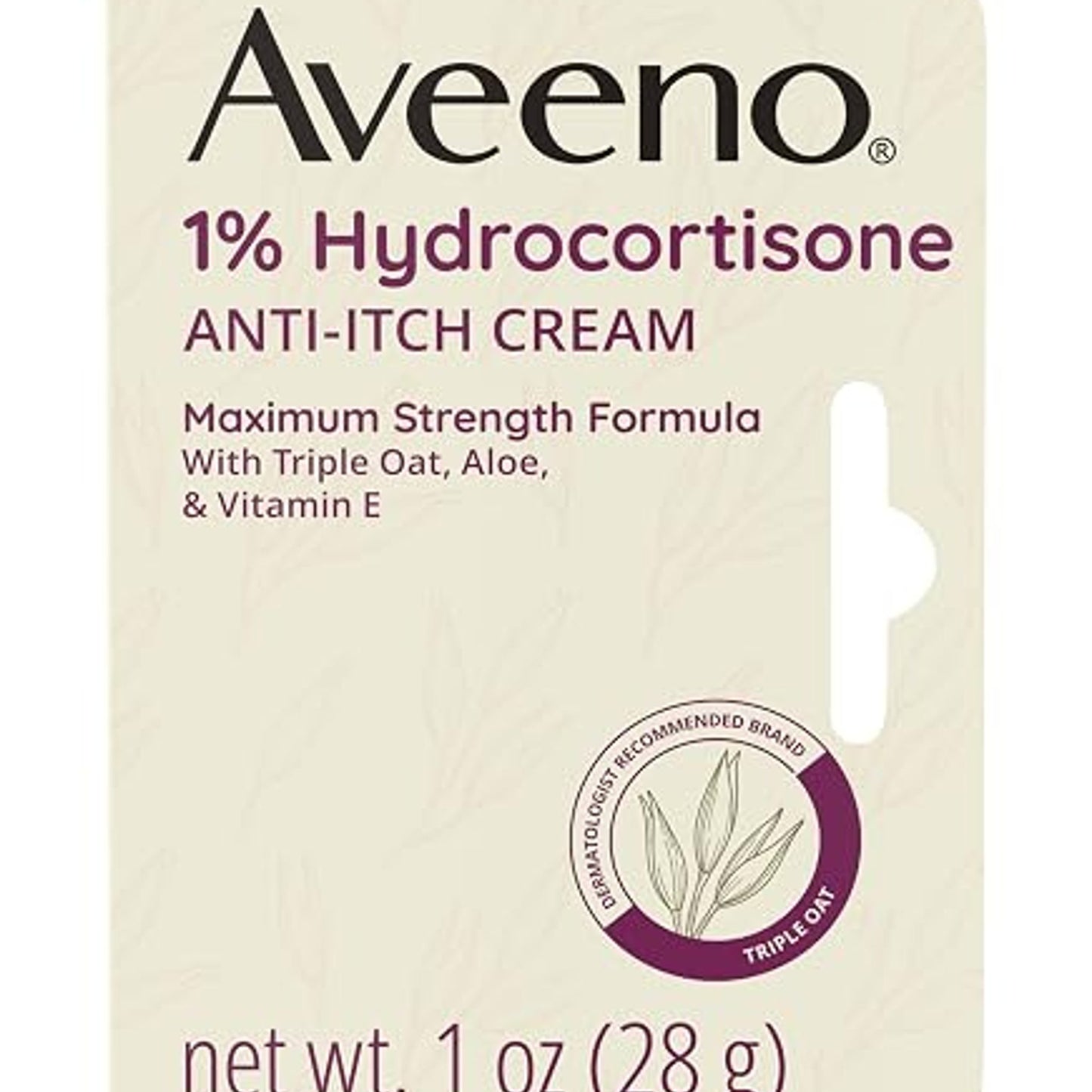 Aveeno Anti-itch Cream, 1 oz