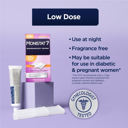 Monistat 7-Dose Yeast Infection Treatment, 7 ct