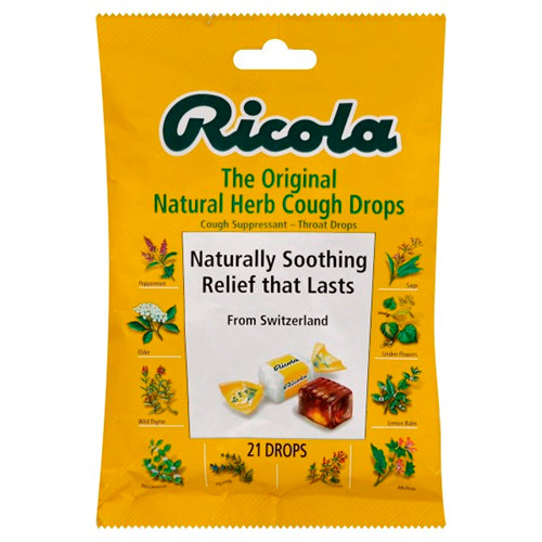 Ricola Original Herb Cough Drops, 21 ct